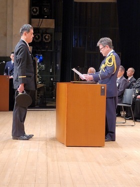 市長表彰（服務成績優良団員）