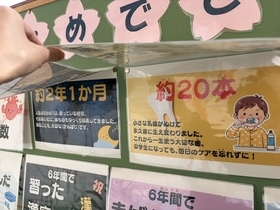 保健室掲示板3月その1
