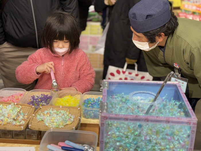 写真：大阪糖菓株式会社ブース