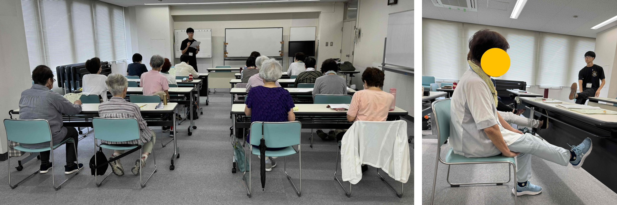 9月8日愉快な仲間でのちょい足し講座の様子