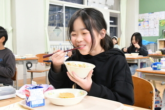 給食の様子