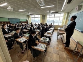 初めての学活2