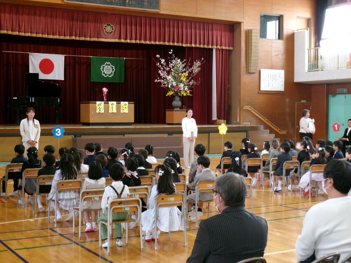 入学式の様子