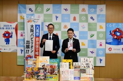 写真：大松市長　イベントでの様子2