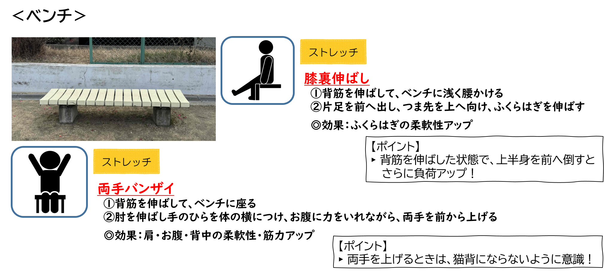 ベンチ