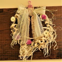 とうもろこしのひげ飾り