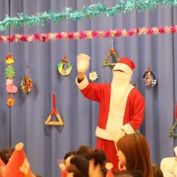 サンタクロースがやってきた