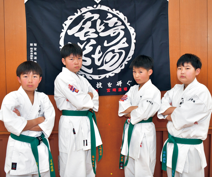 写真：JEDI KARATE宮崎道場八尾