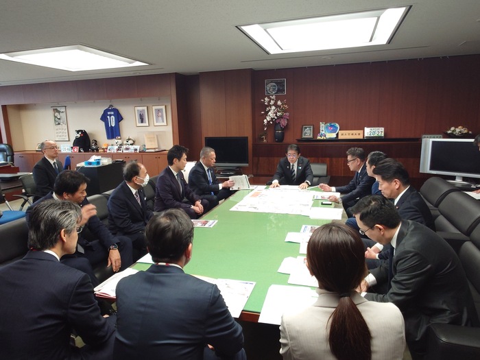 大臣要望の様子