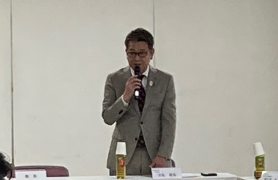 写真：大松市長　イベントでの様子3
