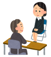 面接イラスト