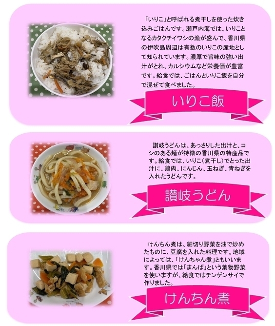 写真：香川県の郷土料理の紹介2