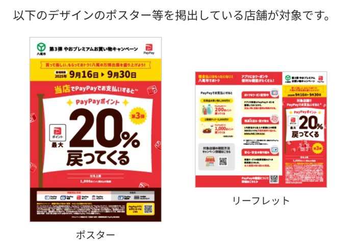 店頭ポスター等