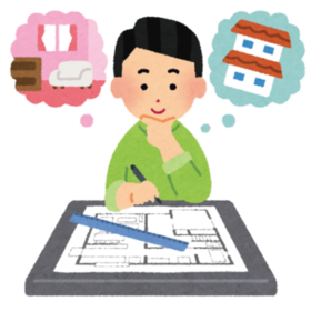 建築家のイラスト