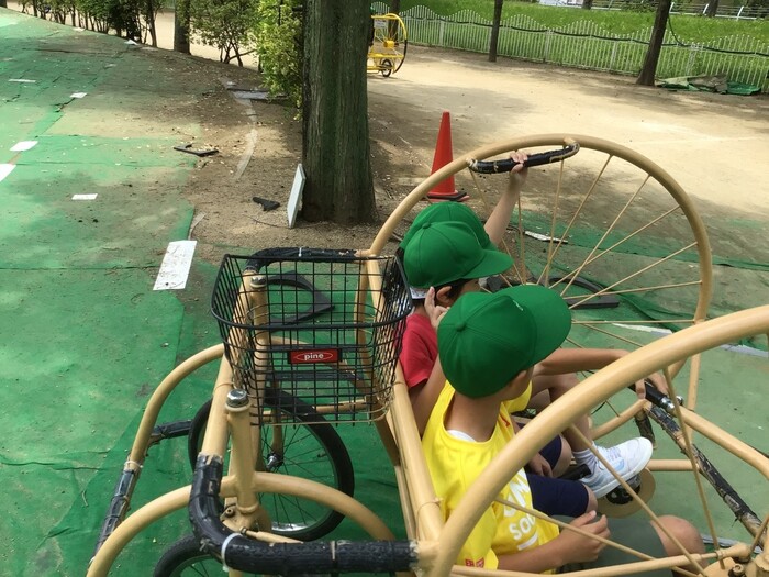 写真 自転車のようす