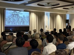 戦争体験講話の様子