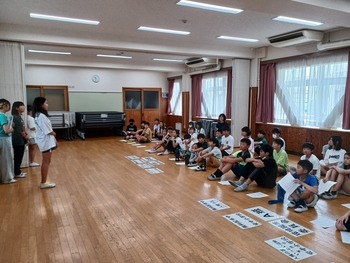 配布マナー講習会の様子