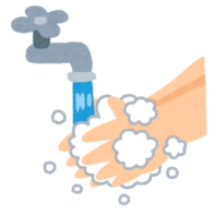 イラスト：手洗い