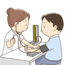 血圧測定イラスト