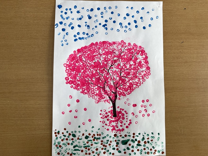 個人作品　01　桜の木