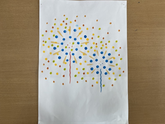 個人作品　04　打ち上げ花火