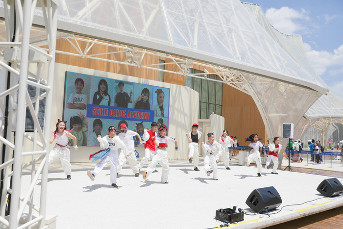 写真：セイハダンスアカデミーアリオ八尾　パフォーマンス1
