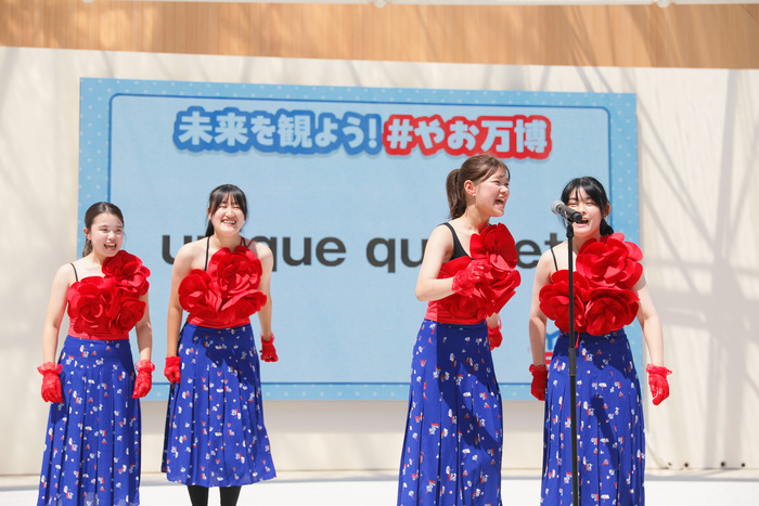写真：unique quartet宣言