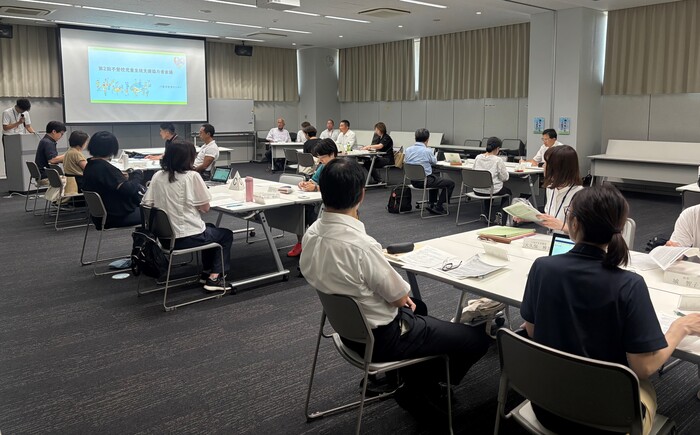 第2回不登校支援協力者会議の様子