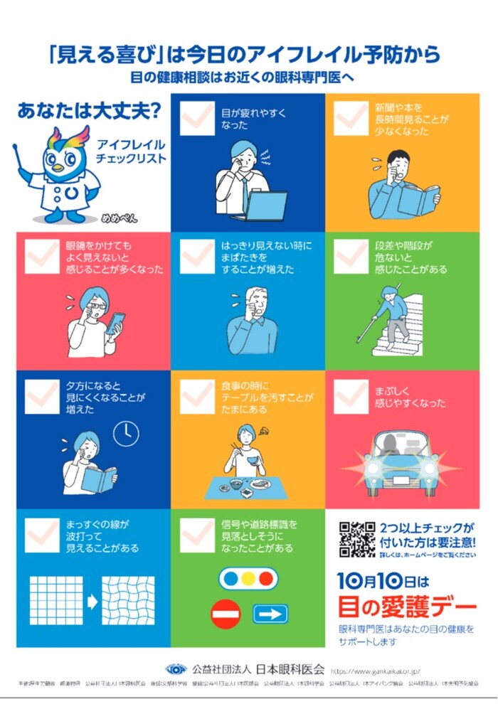 目の愛護デーアイフレイルについて