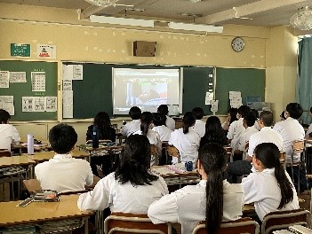 教室での様子