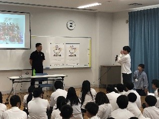 聞き取り学習の様子