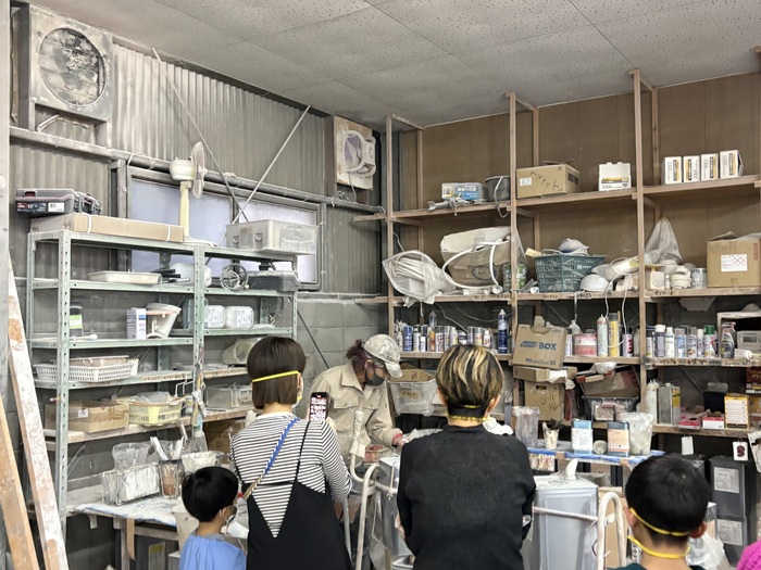 ポップ工芸での様子1