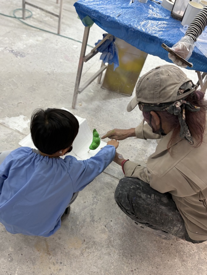 ポップ工芸での様子2