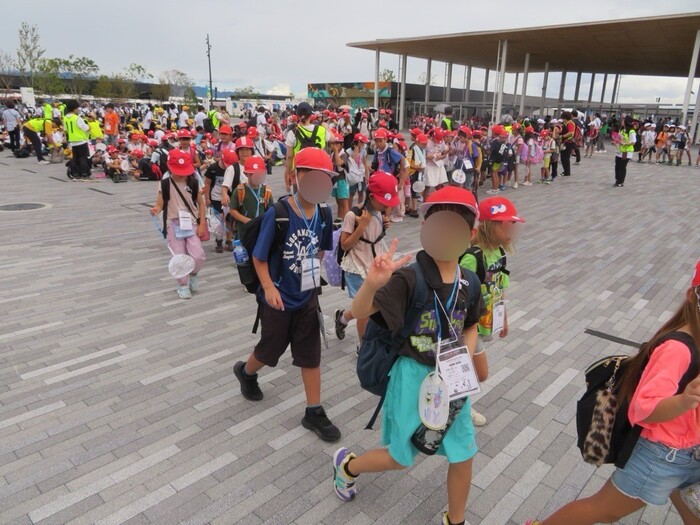 出発です