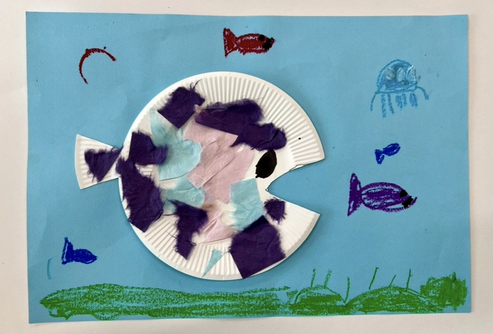 個人作品　05　カラフルなおさかな