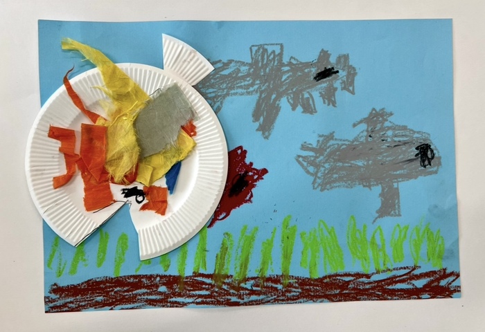 個人作品　06　カラフルなおさかな