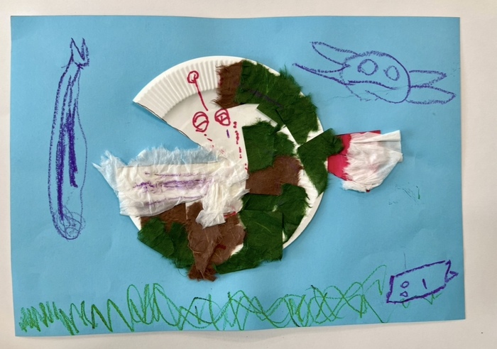 個人作品　08　カラフルなおさかな