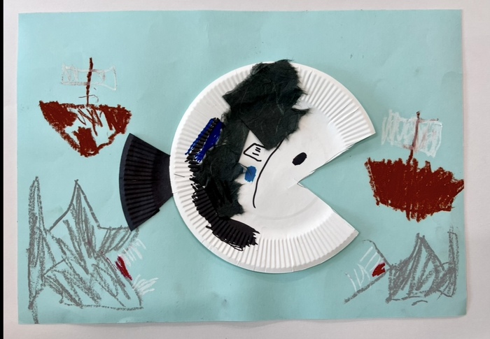 個人作品　12　カラフルなおさかな