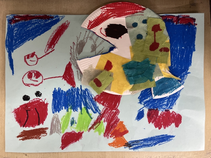 個人作品　17　カラフルなおさかな