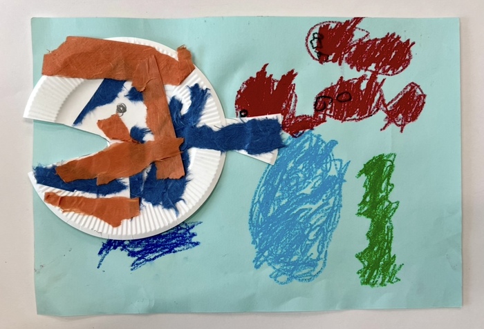 個人作品　20　カラフルなおさかな