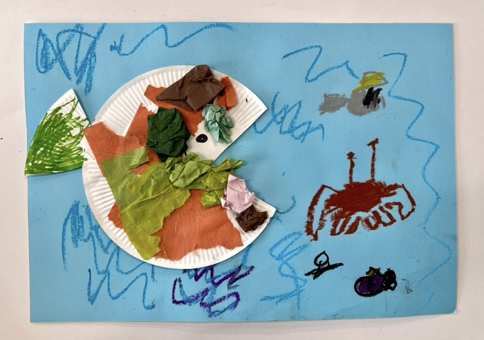 個人作品　27　カラフルなおさかな