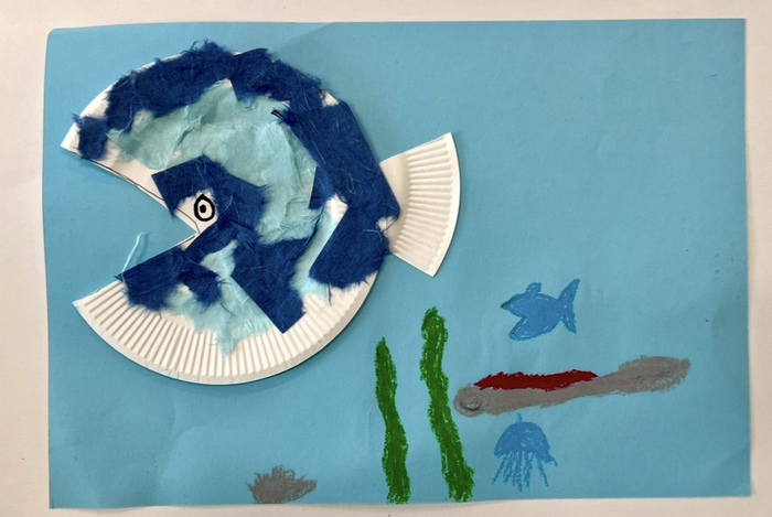 個人作品　30　カラフルなおさかな