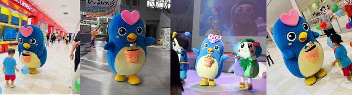 活躍するひゅーペンの様子