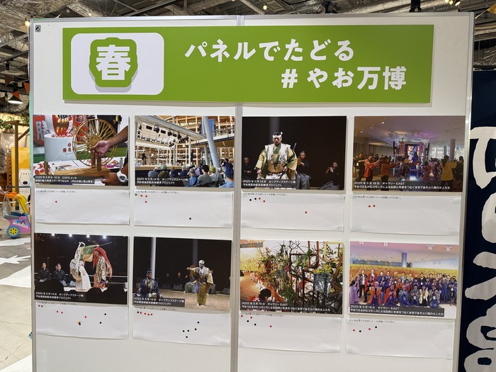 写真：春パネル