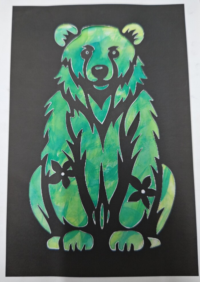 個人作品 04 野生の熊