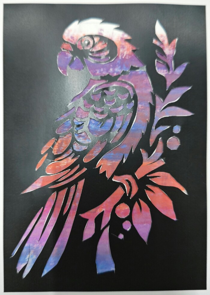 個人作品 16 インコ太郎