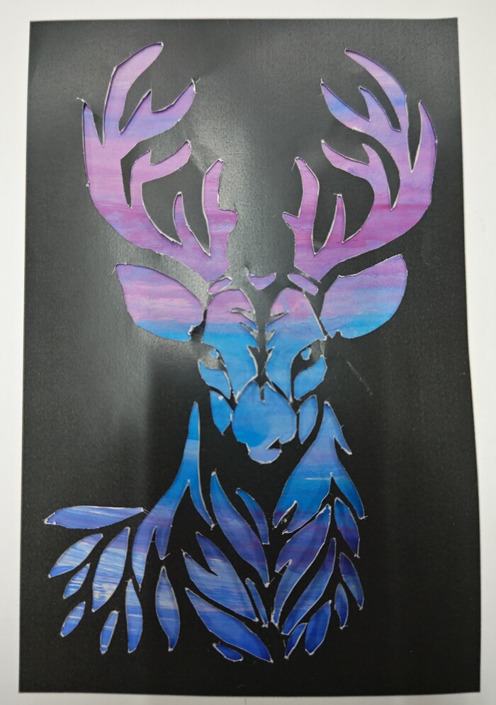 個人作品 18 鹿・2025_DX