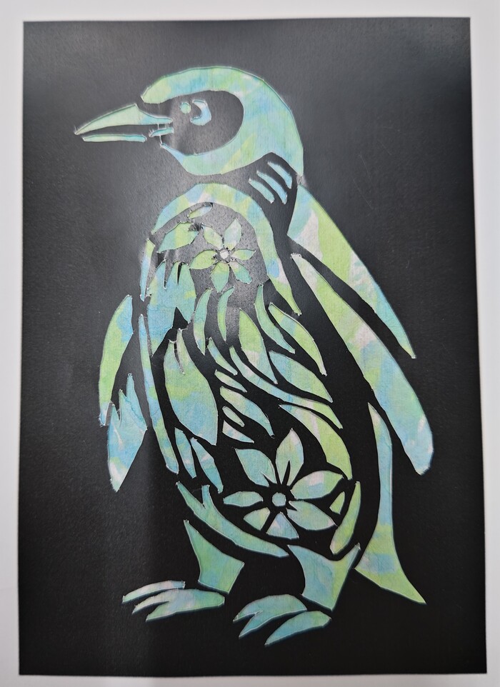 個人作品 23 自然のペンギン