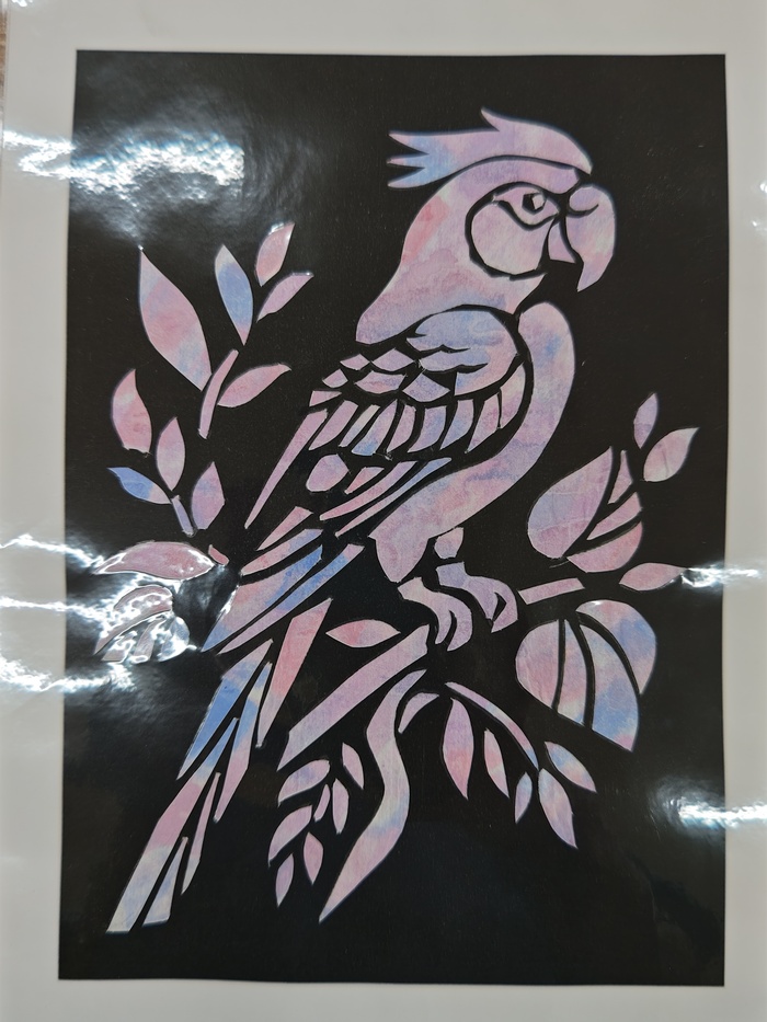 個人作品 24 幻想のおうむ