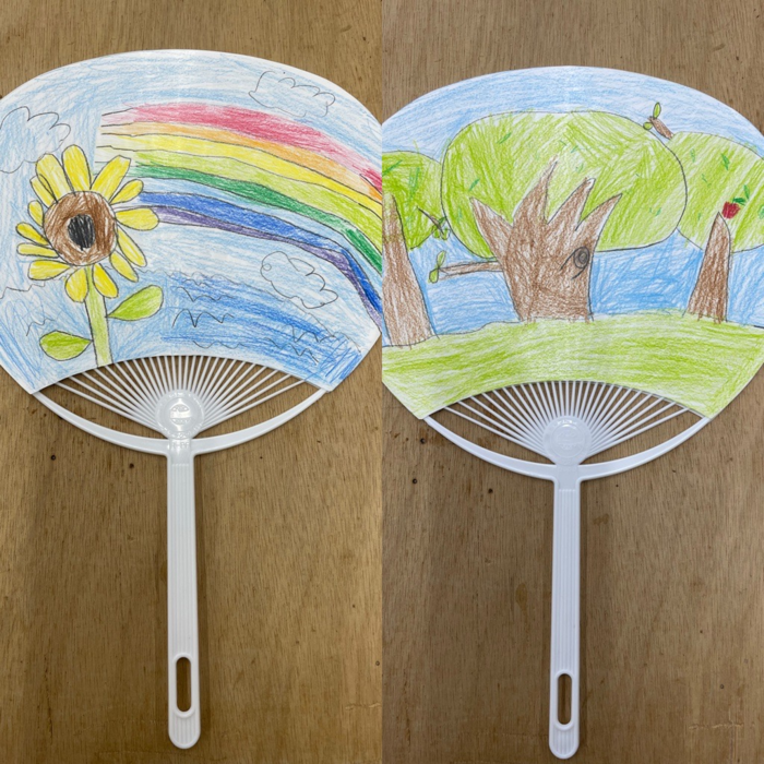 個人作品 06 うちわ